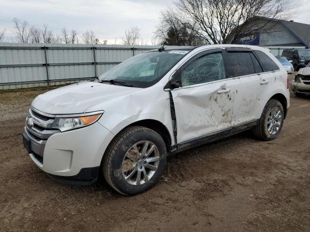 Lot #2438537525 2014 FORD EDGE LIMIT salvage car