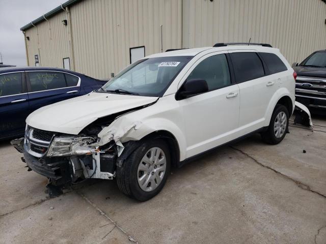 Lot #2453052663 2017 DODGE JOURNEY SE salvage car