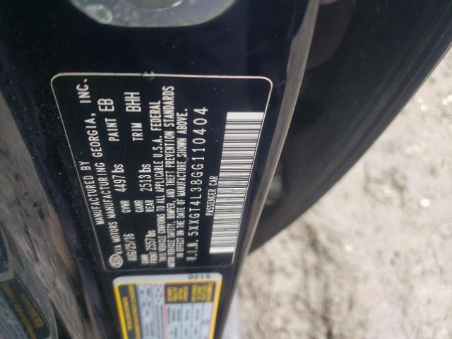 2016 Kia Optima Lx VIN: 5XXGT4L38GG110404 Lot: 47012794