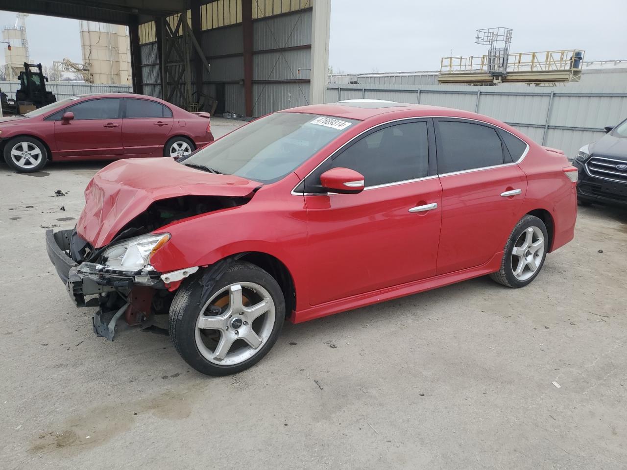 2015 Nissan Sentra S vin: 3N1AB7AP2FY308310