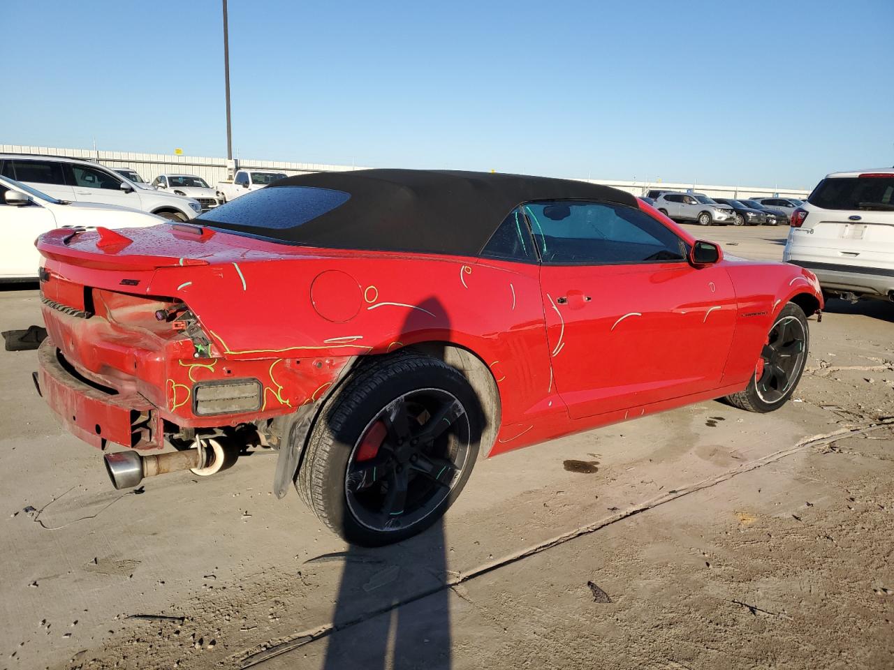 2G1FK3DJ2B9213476 2011 Chevrolet Camaro 2Ss