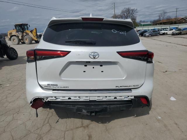 5TDFZRBH2NS189519 | 2022 Toyota highlander platinum