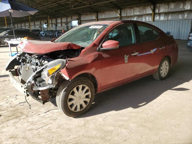 Lot #2485309662 2016 NISSAN VERSA S salvage car