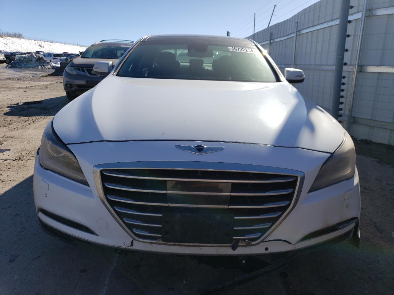 KMHGN4JE7FU099107 2015 Hyundai Genesis 3.8L