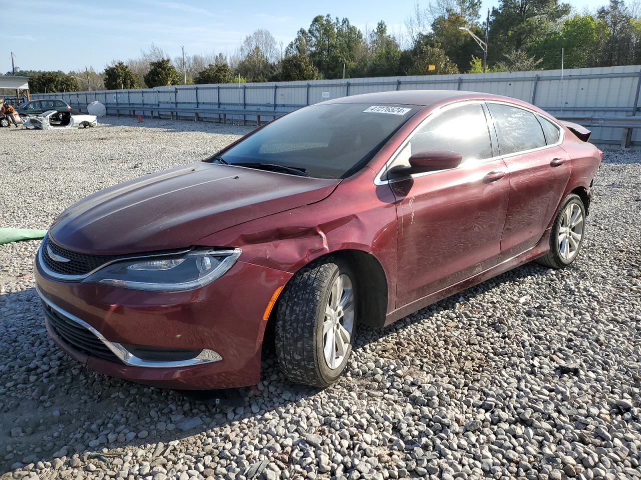 1C3CCCAB2GN104321 2016 Chrysler 200 Limited