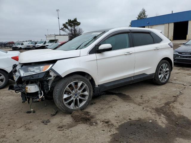 2015 Ford Edge Titanium VIN: 2FMTK4K89FBB74895 Lot: 45865594