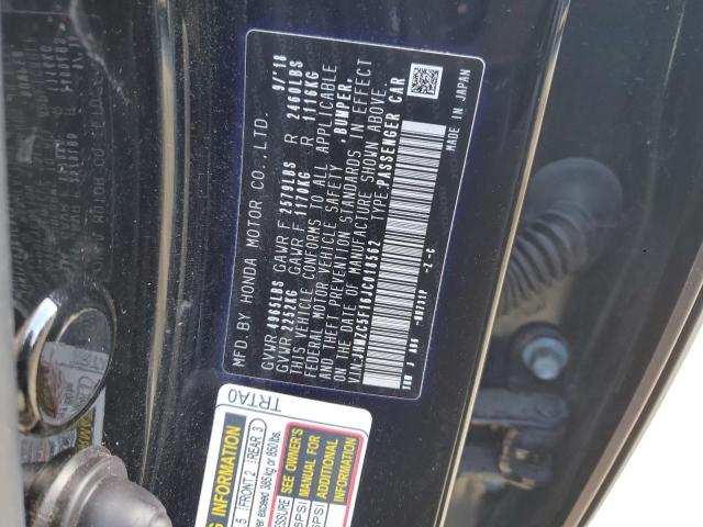 2018 HONDA CLARITY - JHMZC5F16JC018562