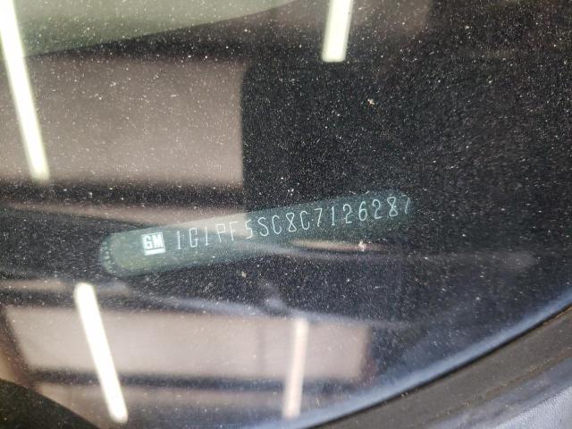 2012 Chevrolet Cruze Lt VIN: 1G1PF5SC8C7126287 Lot: 47767394