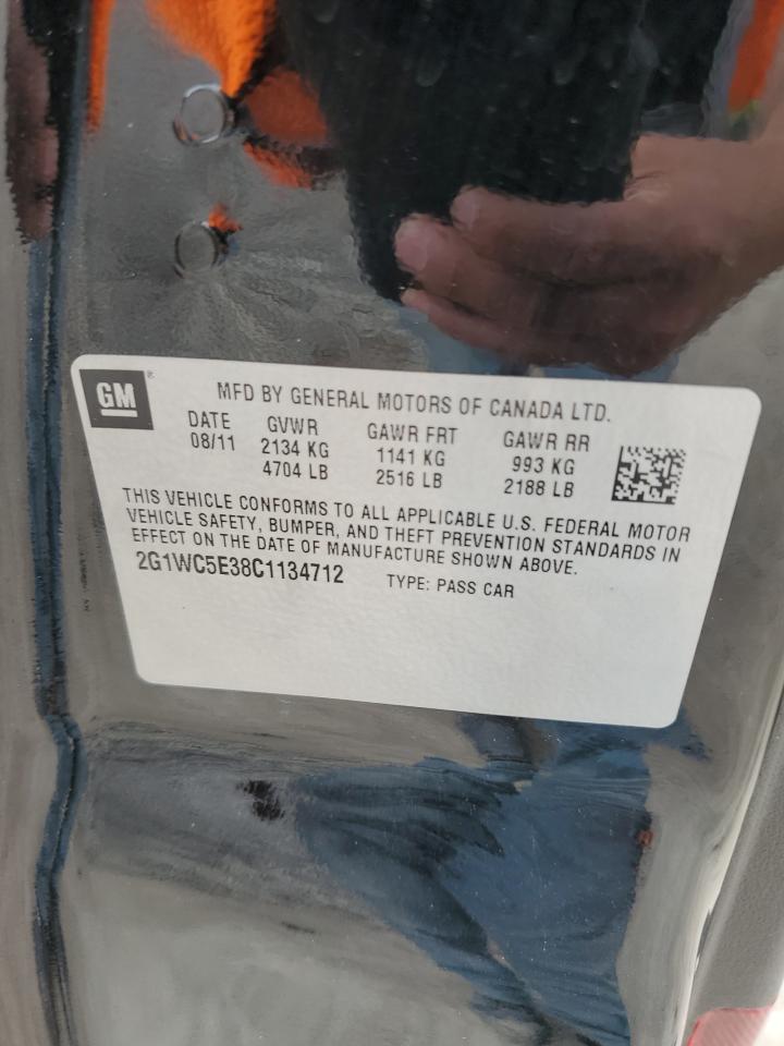 2G1WC5E38C1134712 2012 Chevrolet Impala Ltz