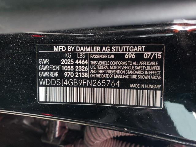 VIN WDDSJ4GB9FN265764 2015 Mercedes-Benz CLA-Class,... no.12