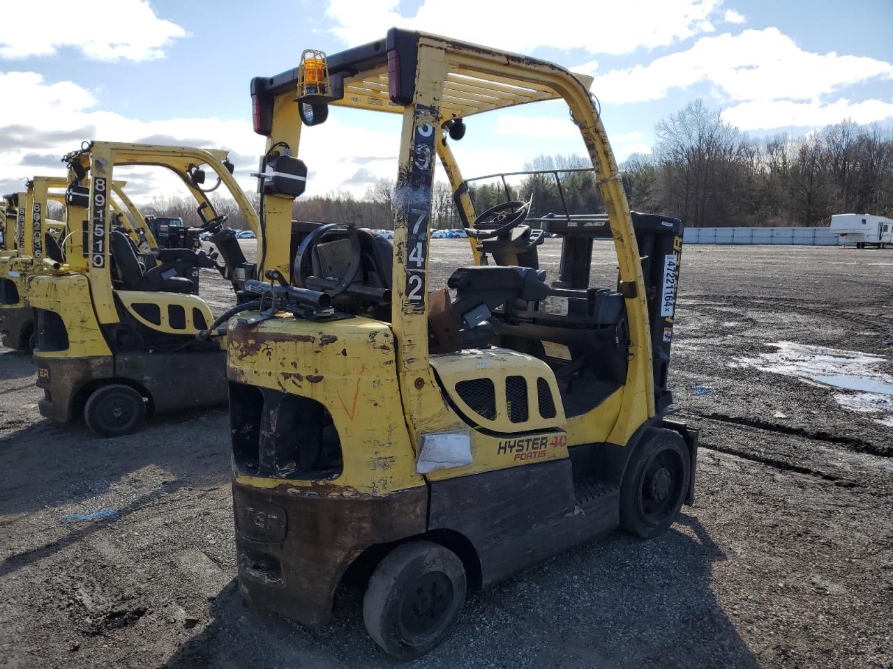 Lot #3242791949 2007 HYST FORKLIFT