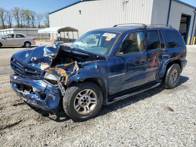 Lot #2492153587 2001 DODGE DURANGO salvage car