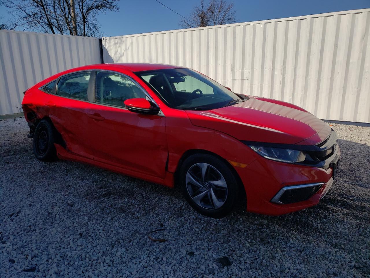 Lot #2406334004 2020 HONDA CIVIC LX