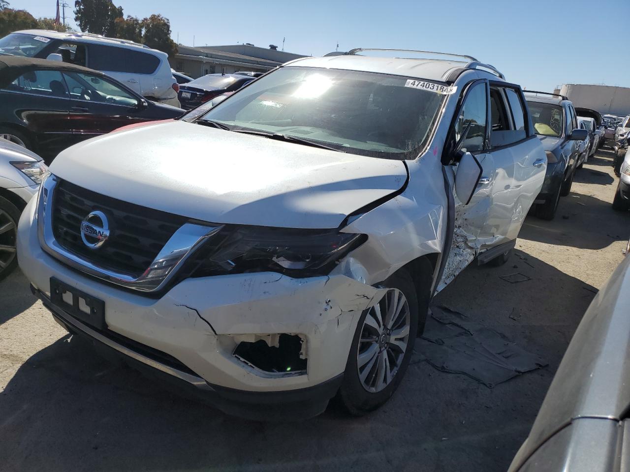 5N1DR2MN8KC611206 2019 Nissan Pathfinder S