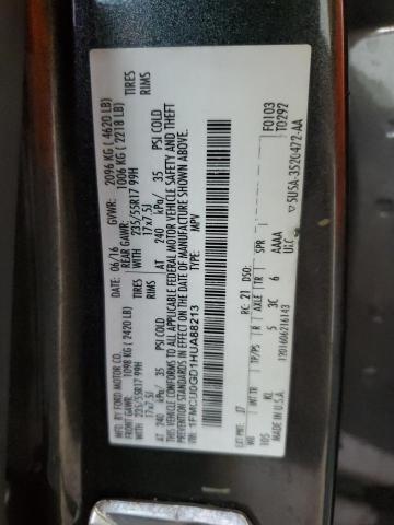 2017 FORD ESCAPE SE - 1FMCU0GD1HUA88213