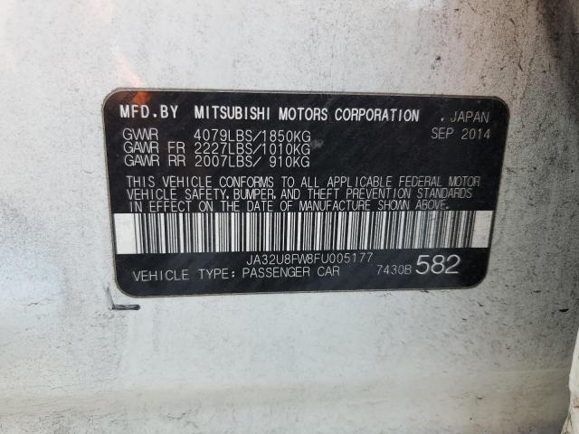 2015 MITSUBISHI LANCER GT JA32U8FW8FU005177