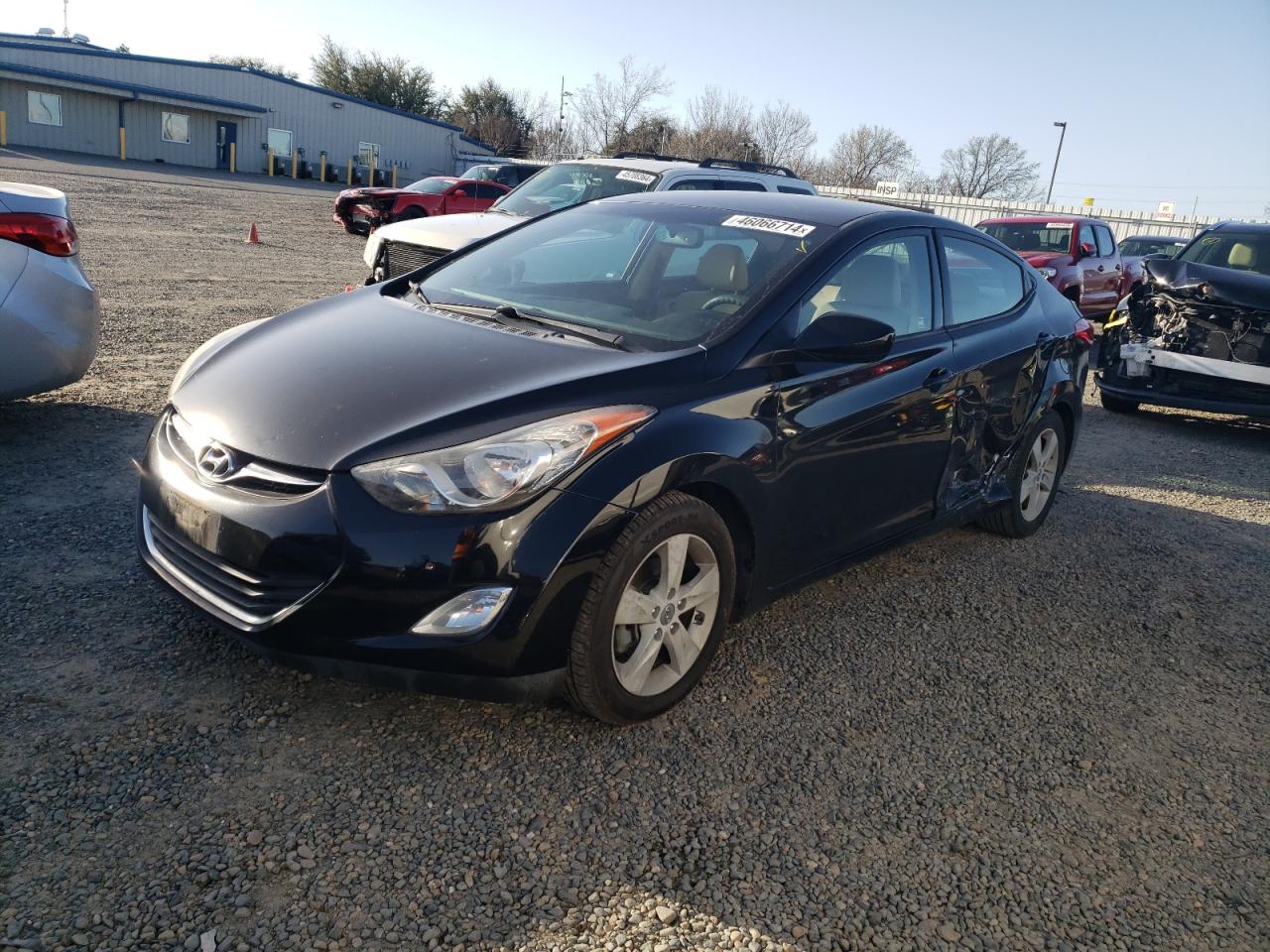 KMHDH4AE0DU850670 2013 Hyundai Elantra Gls