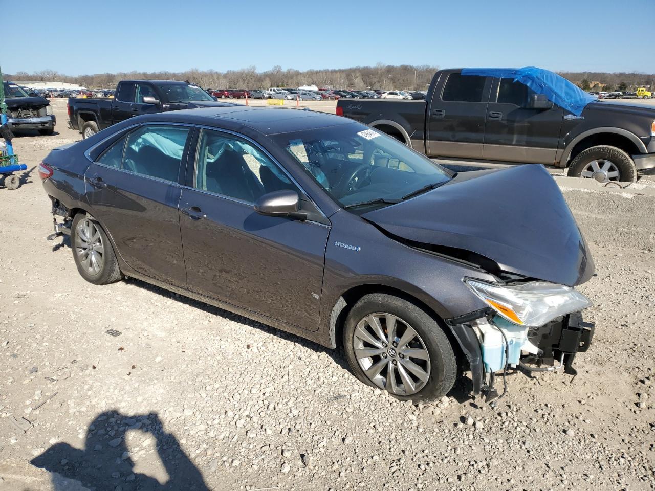 Lot #2672264170 2017 TOYOTA CAMRY HYBR