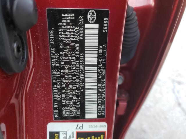 2016 TOYOTA CAMRY LE - 4T1BF1FK9GU566145