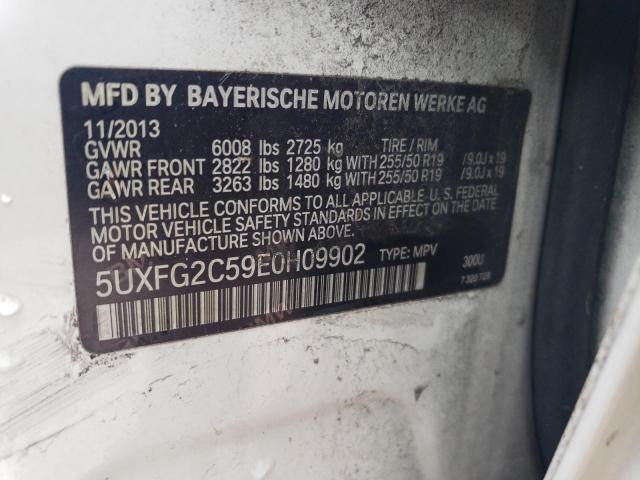 VIN 5UXFG2C59E0H09902 2014 BMW X6, Xdrive35I no.13