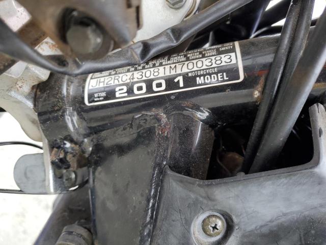 2001 HONDA VF750 C JH2RC43081M700383
