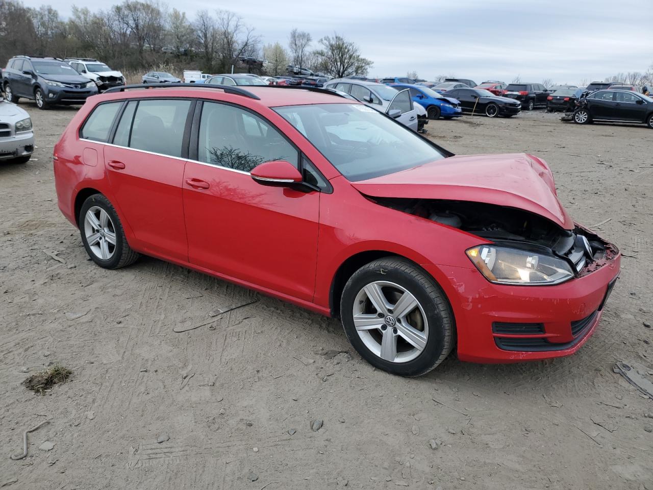 3VWCA7AU3FM512309 2015 Volkswagen Golf Sportwagen Tdi S