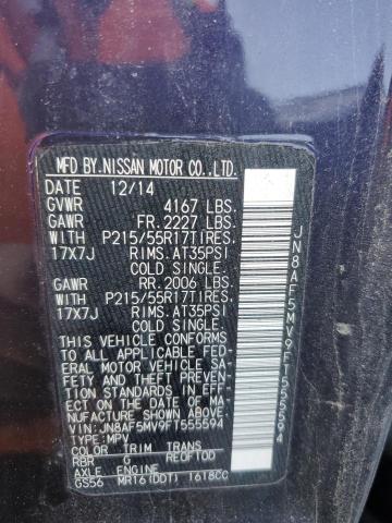 2015 NISSAN JUKE S - JN8AF5MV9FT555594