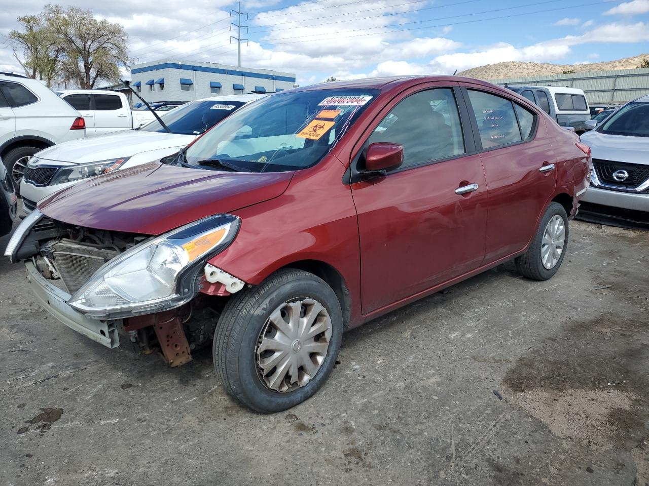 Lot #2487657779 2019 NISSAN VERSA S