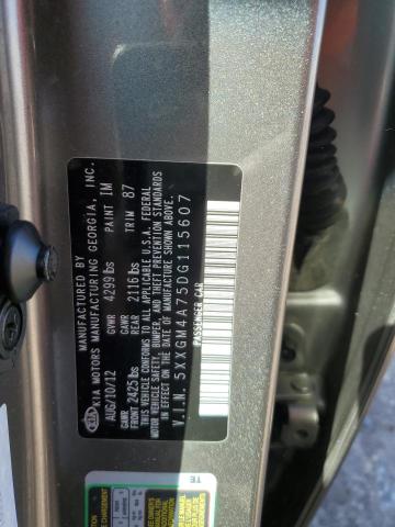 2013 Kia Optima Lx VIN: 5XXGM4A75DG115607 Lot: 46564844