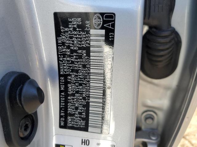 2017 Toyota Corolla L VIN: 2T1BURHE9HC958007 Lot: 47378604