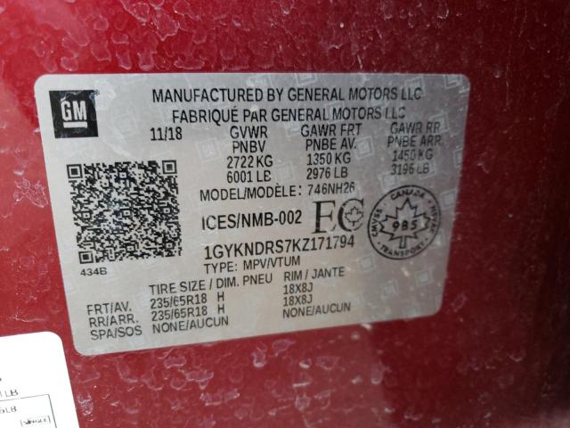 2019 Cadillac XT5 - Image 13