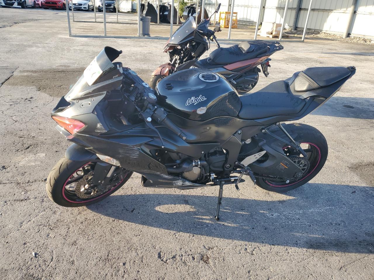 2020 Kawasaki Ninja ZX-6R at FL - Miami, Copart lot 46219484 