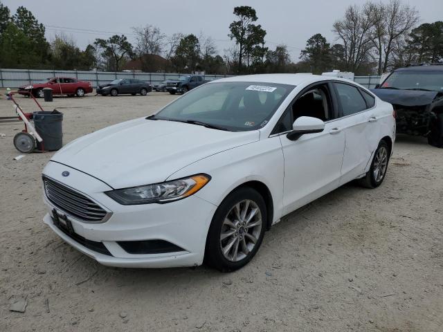Lot #2505179717 2017 FORD FUSION SE salvage car