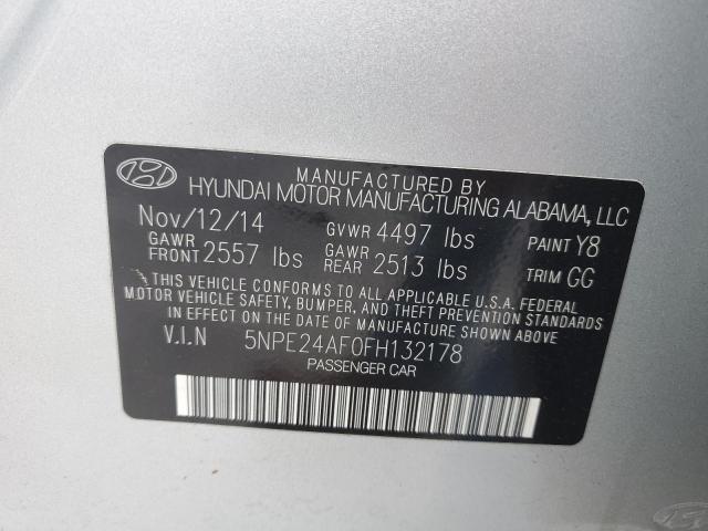 2015 HYUNDAI SONATA SE - 5NPE24AF0FH132178