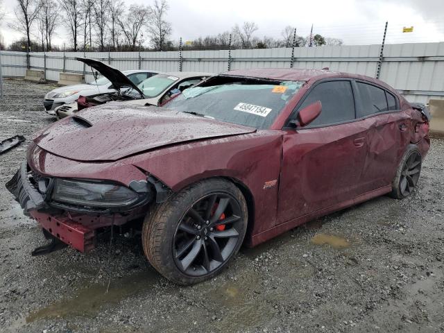 Lot #2423585182 2019 DODGE CHARGER SC salvage car