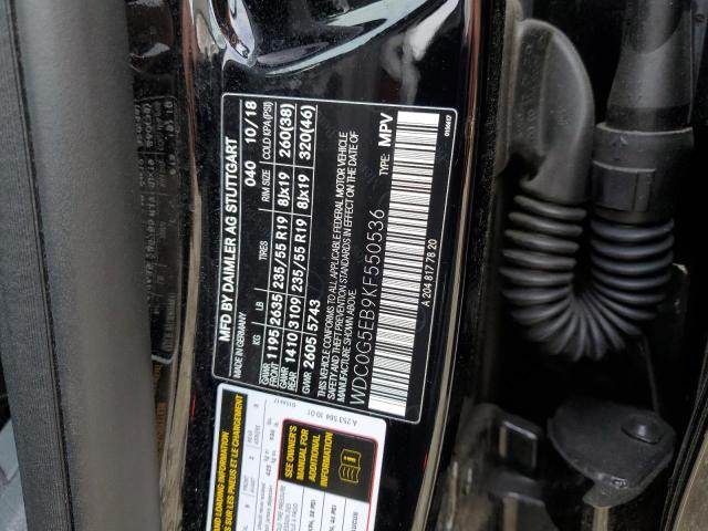 2019 MERCEDES-BENZ GLC 350E - WDC0G5EB9KF550536