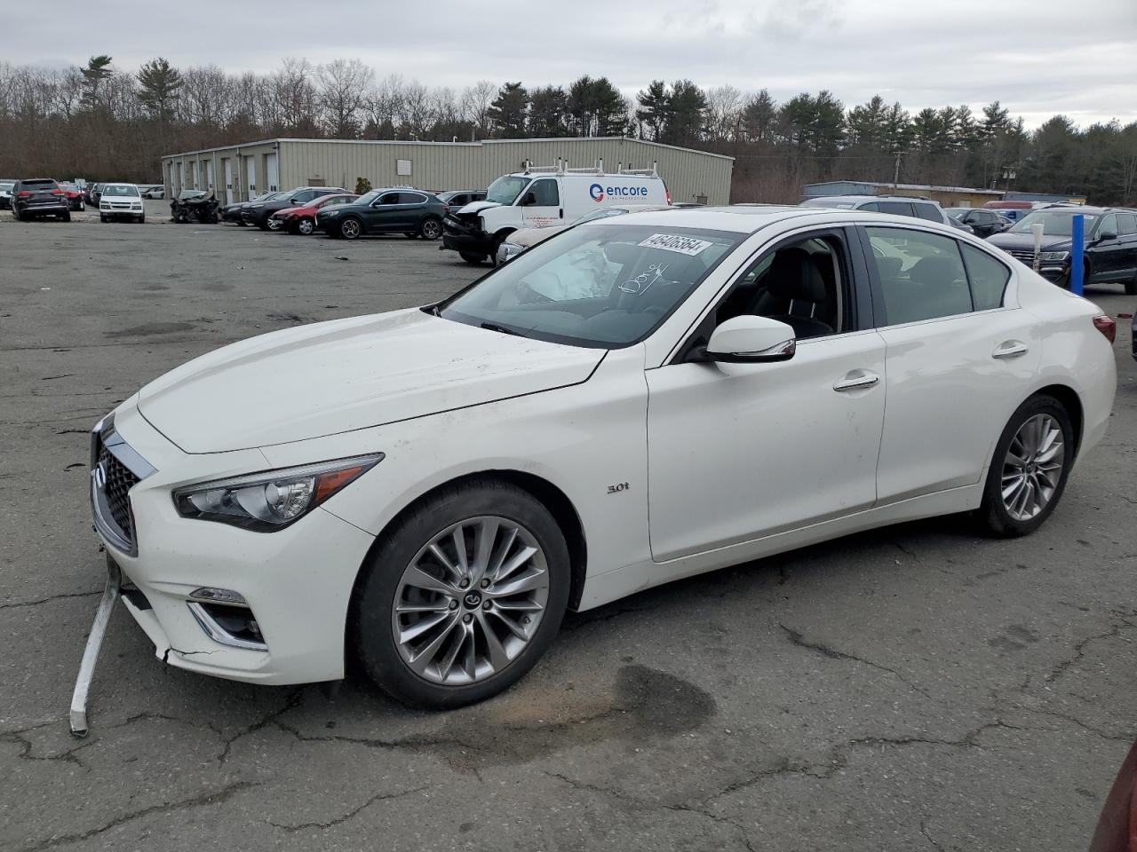 2019 Infiniti Q50 Luxe vin: JN1EV7ARXKM559597