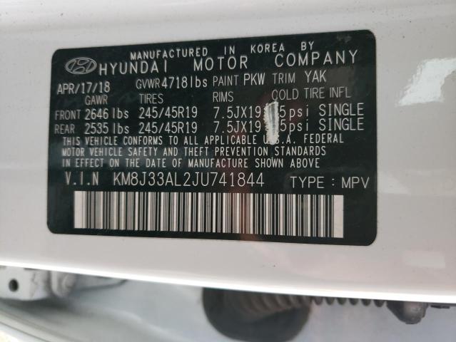 2018 HYUNDAI TUCSON SPO - KM8J33AL2JU741844