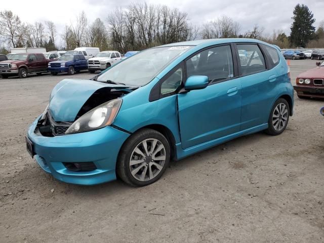 Lot #2473546135 2013 HONDA FIT SPORT salvage car