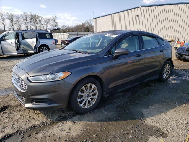 Lot #2492153576 2015 FORD FUSION S salvage car