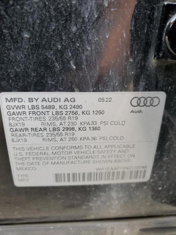 WA1EAAFY6N2123748 2022 AUDI Q5, photo no. 12