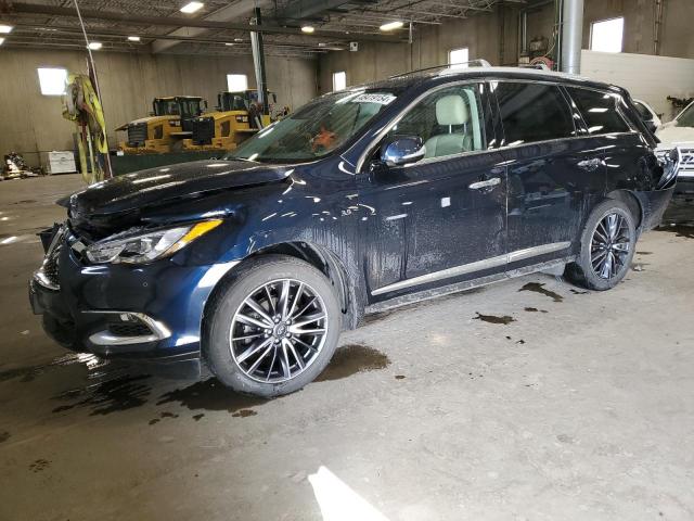 Lot #2443357783 2017 INFINITI QX60 salvage car