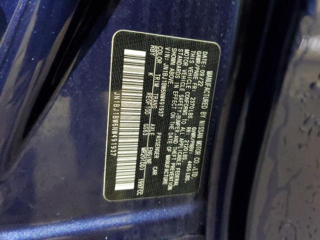 2022 NISSAN ROGUE SPOR - JN1BJ1BW6NW491937