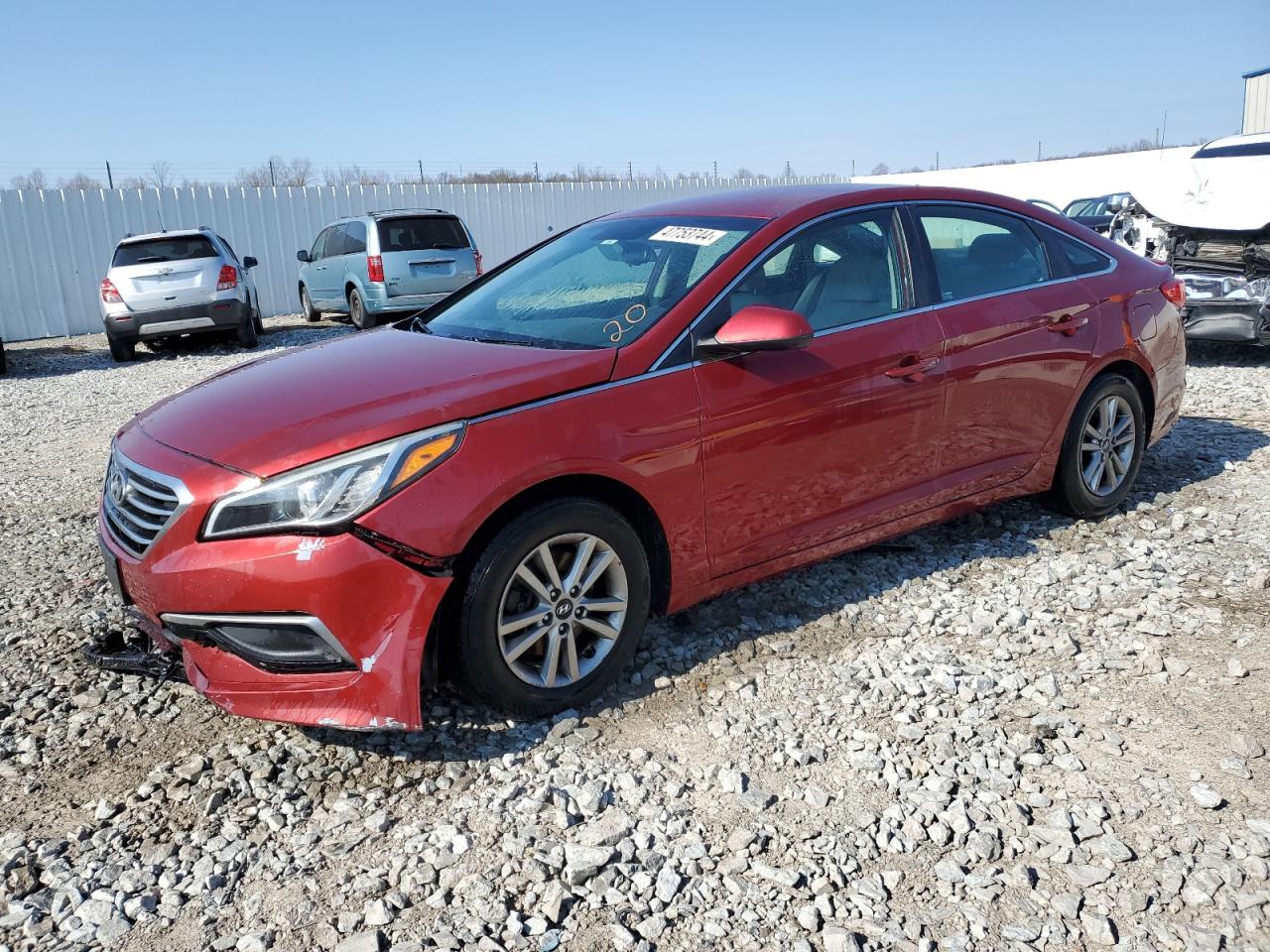 2016 Hyundai Sonata Se vin: 5NPE24AF5GH286919