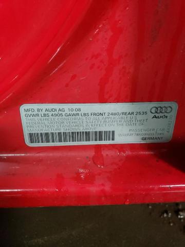 2009 Audi A4 Prestige VIN: WAUMF78K09N037089 Lot: 47855404