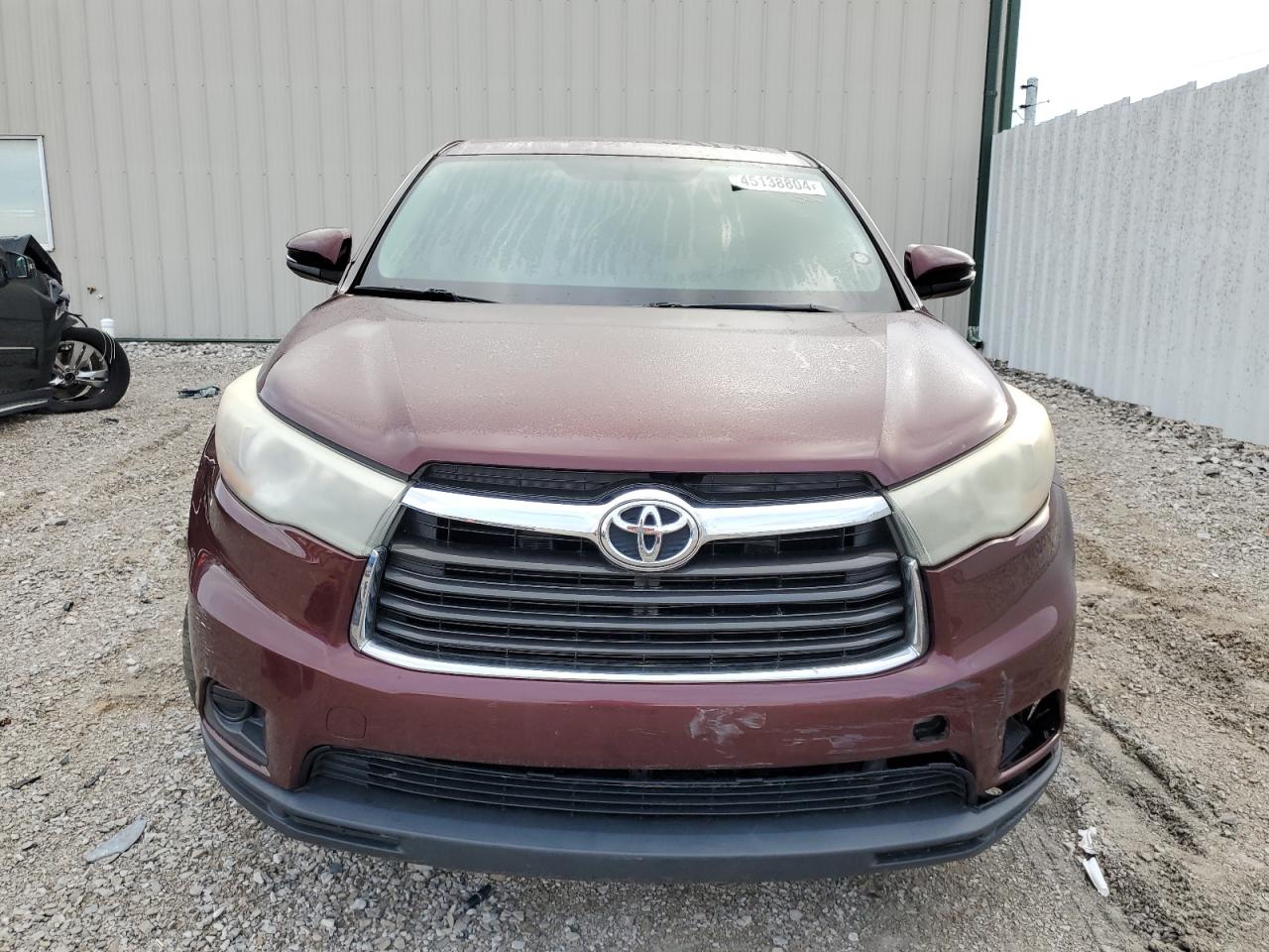 2015 Toyota Highlander Le vin: 5TDZARFH6FS016604