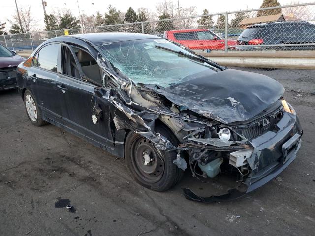 Lot #2430148667 2008 HONDA CIVIC LX salvage car