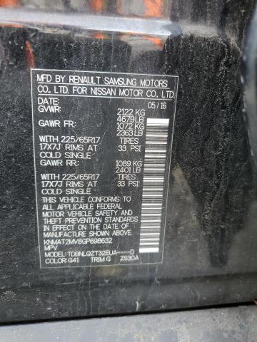 2016 NISSAN ROGUE S - KNMAT2MV8GP698632