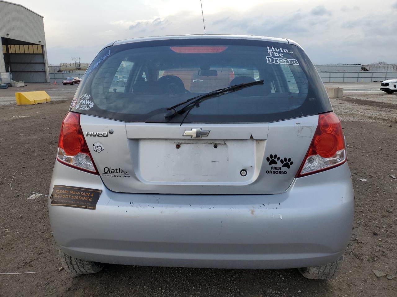 KL1TD66627B781366 2007 Chevrolet Aveo Base