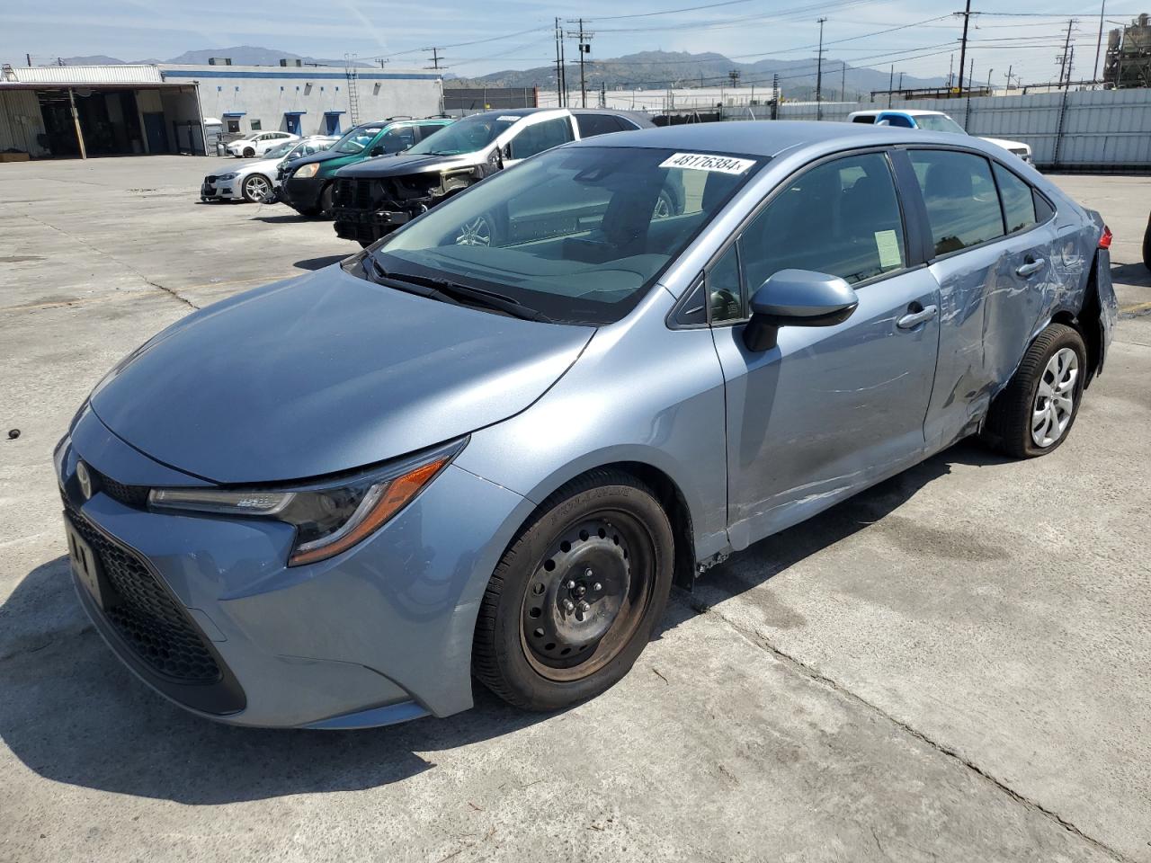 2022 Toyota Corolla Le vin: JTDEPMAE9N3033796